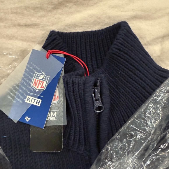NWT Kith & '47 for the NFL: NY Giants Wyona Full Zip Jacket KHM032663-413 Sz M - Picture 3 of 4